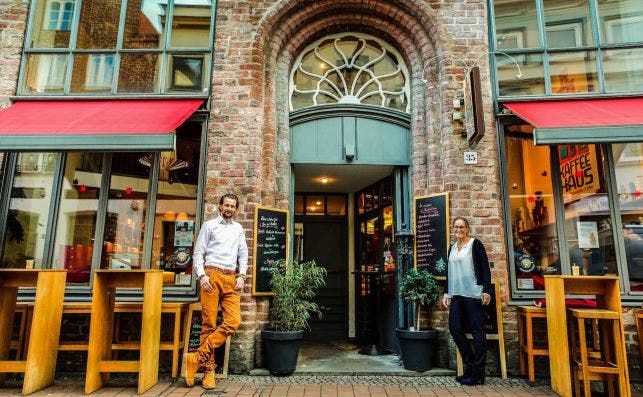 En el Kaffee Haus LuÌˆbeck,  se vive el cafeÌ con compromiso y pasioÌn .Foto Kaffee Haus LuÌˆbeck 