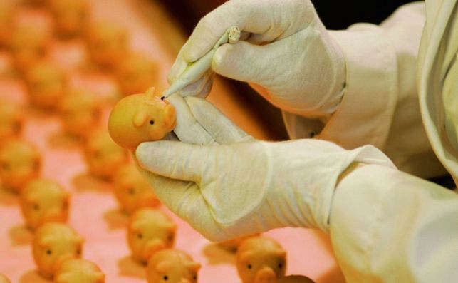 En la cafeteriÌa  Niederegger se comen exquisitos mazapanes. Foto: Niederegger.