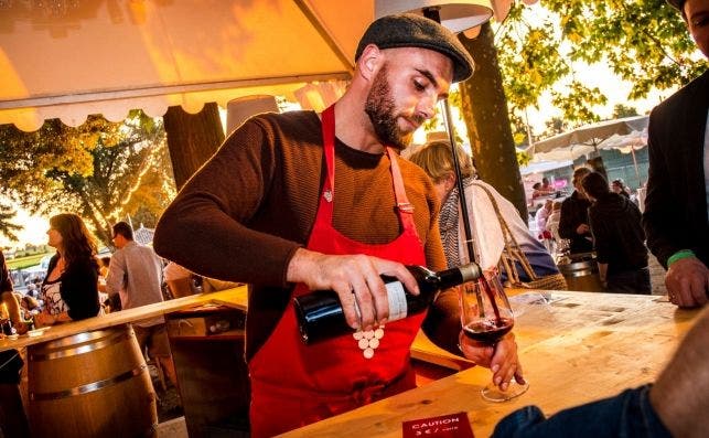 En Saint Ã‰milion la cultura del vino se vive en la calle. Foto Saint Emilion Tourisme.