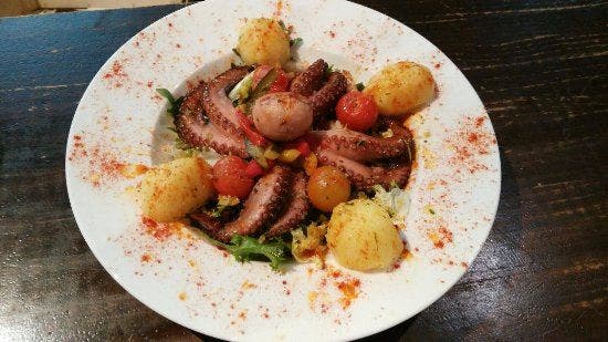 ensalada de pulpitos asador de roa ourense