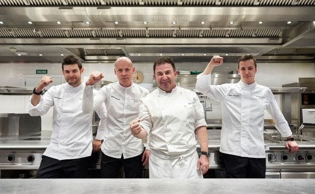 Equipo de cocina de Etxeko Madrid.