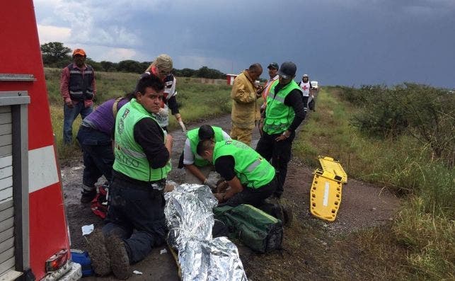 Equipos de rescate atienden a las vÃ­ctimas del vuelo de AeromÃ©xico. EFE/CPCE Durango