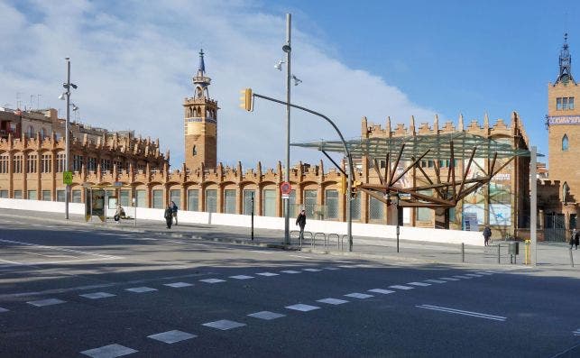 La fÃ¡brica Casaramona, actual sede de CaixaForum. Foto Wikipedia