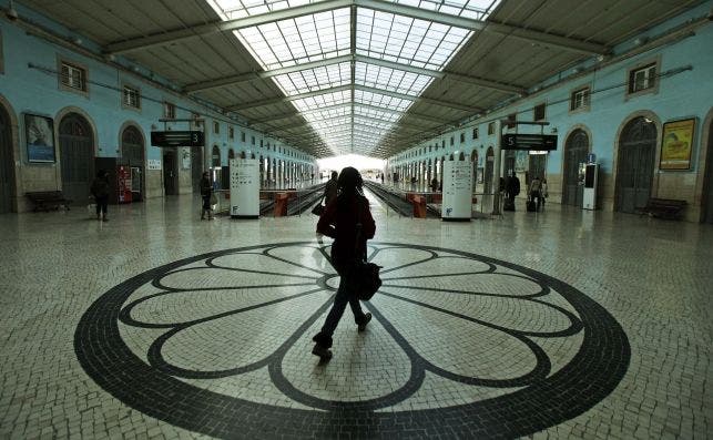 EstaciÃ³n de Santa Apolonia, Lisboa. Foto EFE.