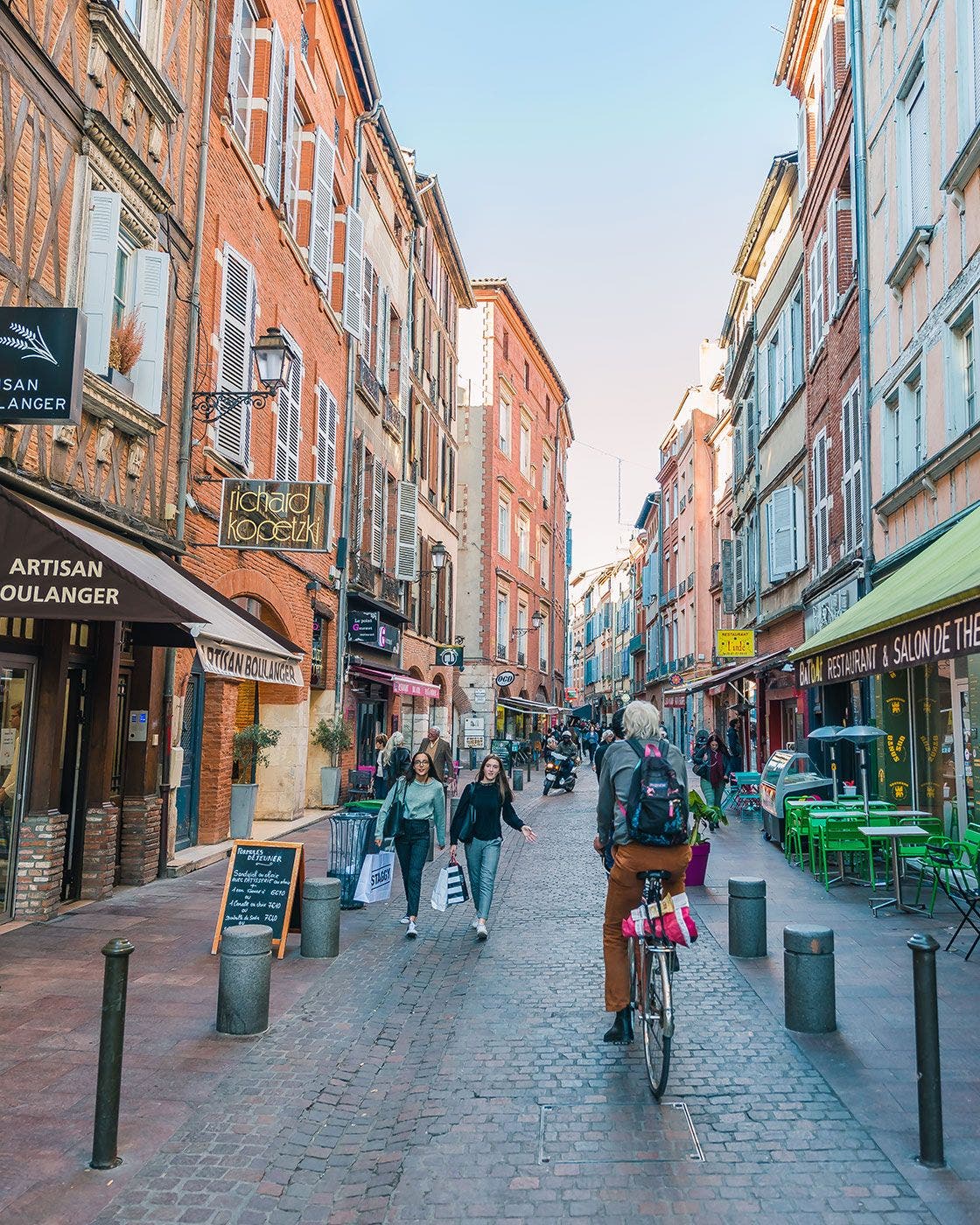 Existe un sistema pÃºblico de bicicletas con 2.400 vehÃ­culos. Foto Turismo de Toulouse.