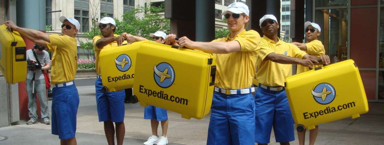 CampaÃ±a promocional de Expedia.