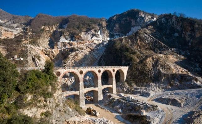 Los Puentes de Vara, llegando a la Cantera de Fantiscritti. Foto: Visit Tuscany