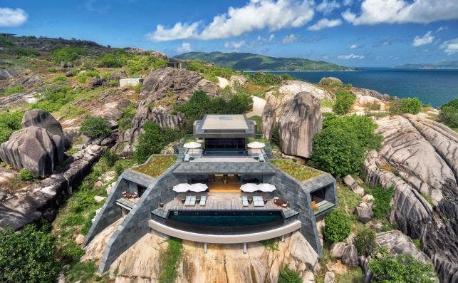 felicite seychelles four bedroom residence exterior Foto Six Senses