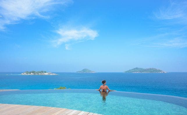 felicite seychelles six senses spa pool2 Foto Six Senses