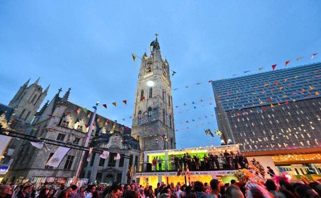 Ferias de Gante. Foto Turismo de Flandes