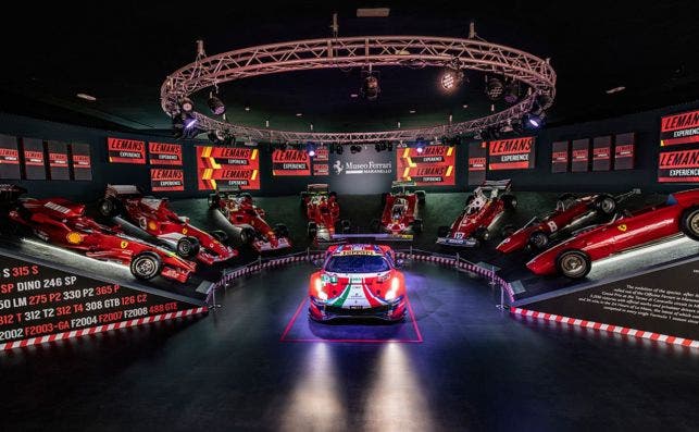 En Maranello se exponen algunas de las glorias conseguidas por Ferrari. Foto: Museo Ferrari