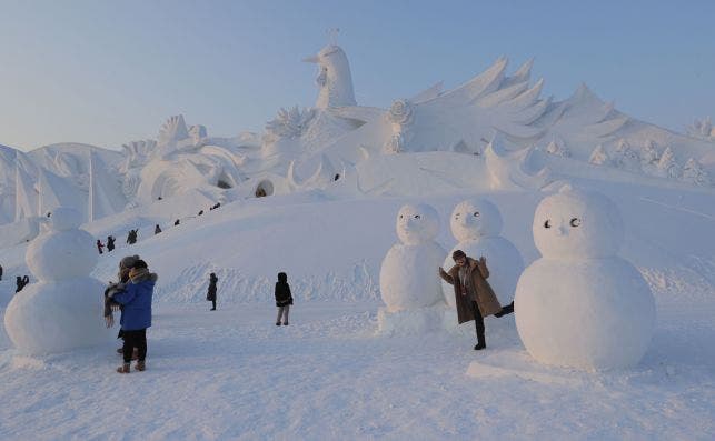 Festival de Hielo de Harbin Foto EFE02