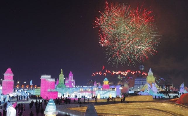 Festival de Hielo de Harbin Foto EFE03