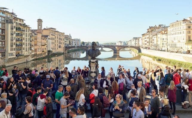 Florencia recibe a mÃ¡s de doce millones de turistas anuales.