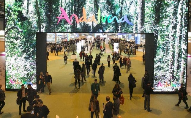 El 44% de los expositores son empresas y entidades espaÃ±olas. Foto: Fitur