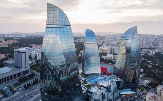 Flamer Towers, Baku.