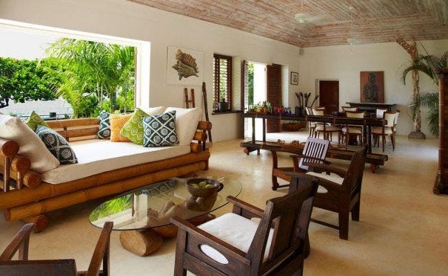 Fleming Villa se enmarca en el resort Golden Eye de Jamaica. Foto: Homeaway.