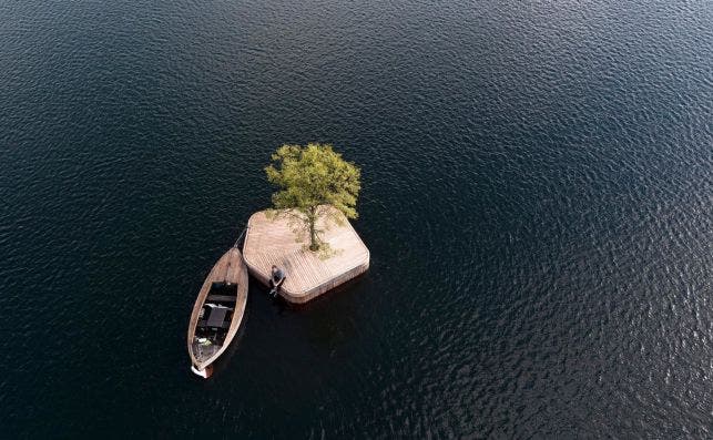 A las islas se puede llegar en bote, barco o nadando. Foto: Blecher-Foxstrot