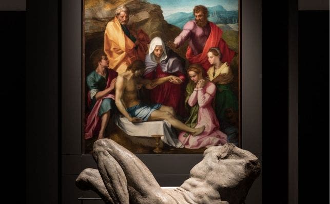 florence cinquecento, la pieta de Andre del sarto