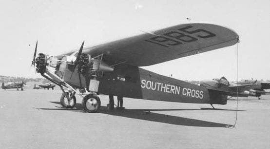 Fokker F.VII usado por charles lindberg