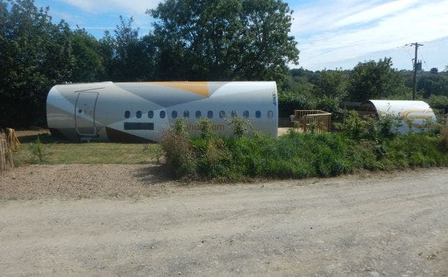 AsÃ­ luce el A319 en su retiro. Foto: Apple Campsite.