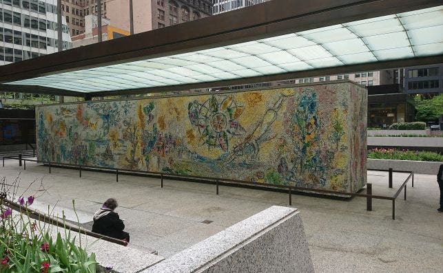 Four Seasons Mosaic Chagall frontside