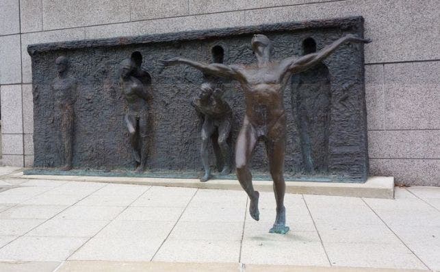 Libertad, escultura realizada en bronce. Foto: Zenos Frudiakis