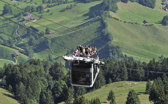 Funicular CabriO Stanserhorn