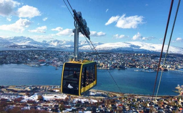 Funicular Tromso. Foto Visit Norway