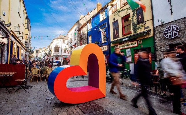 Galway se convertirÃ¡ en una meca cultural para el aÃ±o que viene. Foto: Ayuntamiento de Galway.