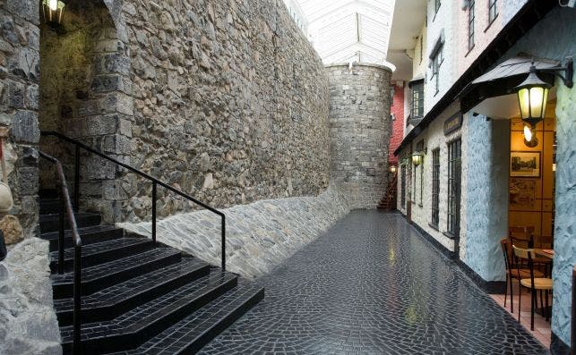 Galway City Walls Eyre Square Centre
