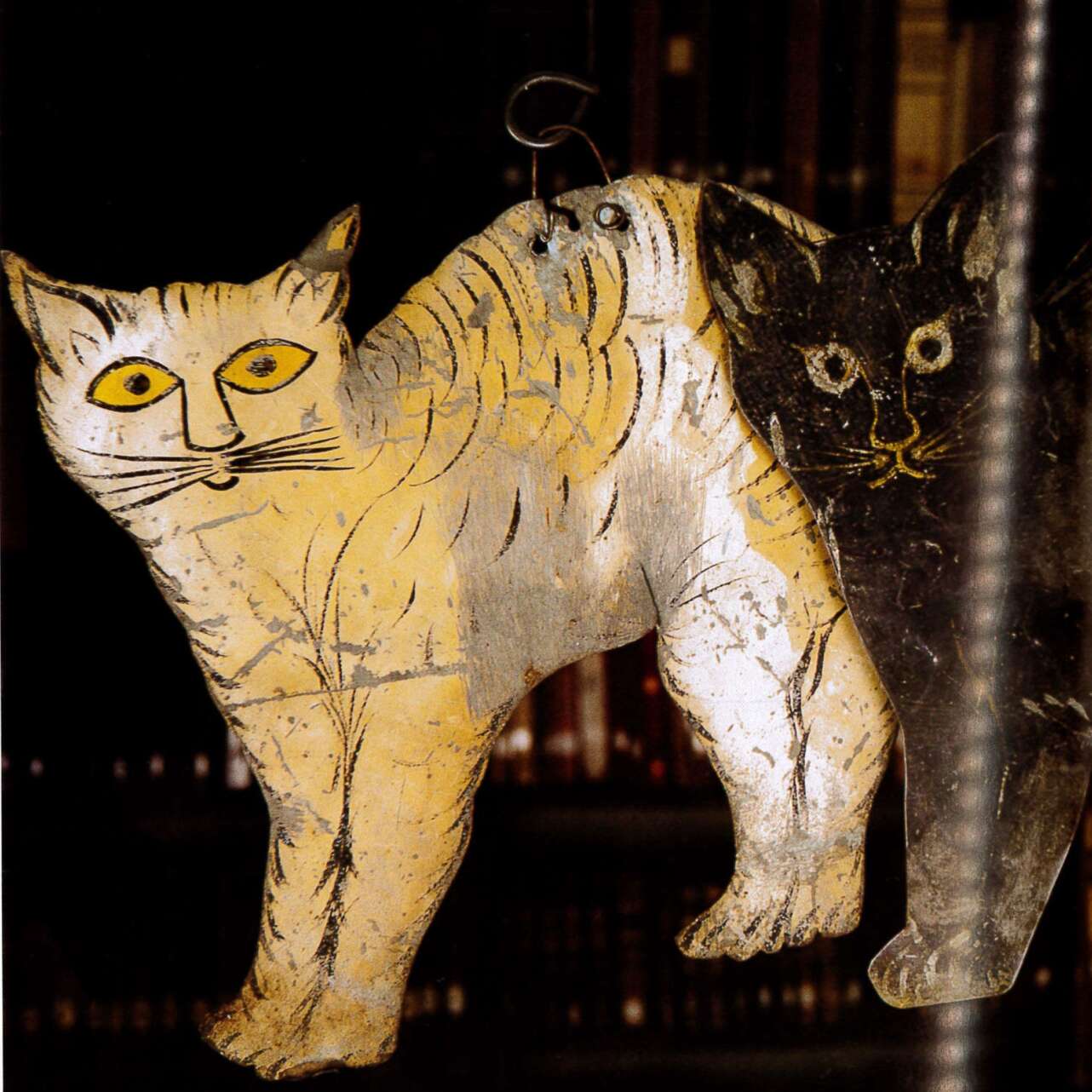Marioneta de gatos de la primera Ã©poca del local. Se dice que su autor es Pablo Picasso. Foto: Archivo FotogrÃ¡fico de Barcelona.