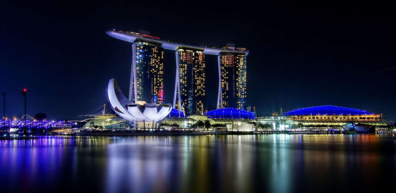 El Marina Bay Sands, en Singapur, fue el hotel mÃ¡s 'instagrameado' de 2017. Foto: Creative Commons