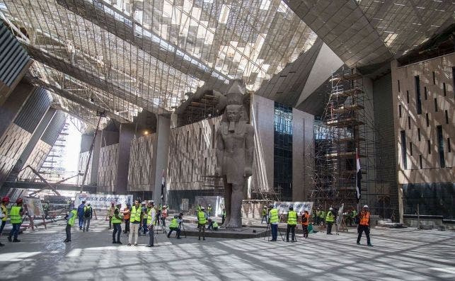 Gran Museo Egipcio. Foto: Mohamed Hossam | EFE | EPA.