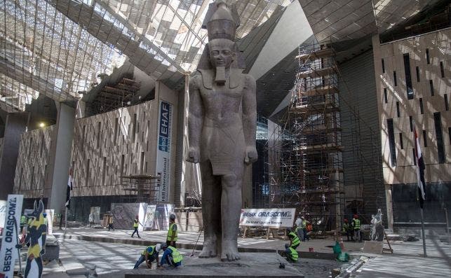 Gran Museo Egipcio. Foto: Mohamed Hossam |EFE | EPA.