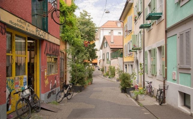 Grottes District. Foto Turismo de Ginebra.