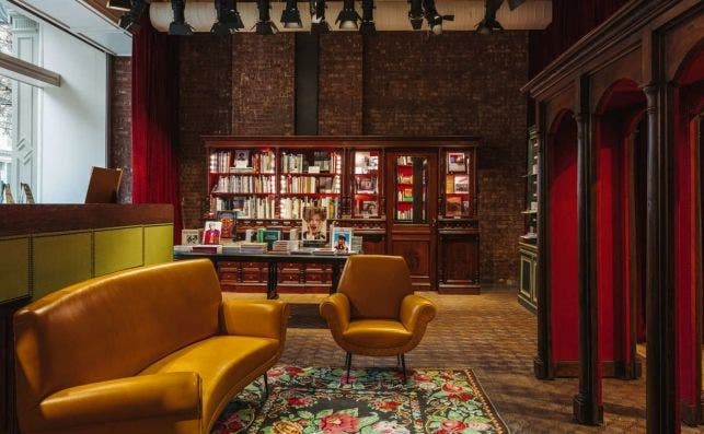 Gucci Wooster Bookstore organiza eventos literarios. Foto Gucci.