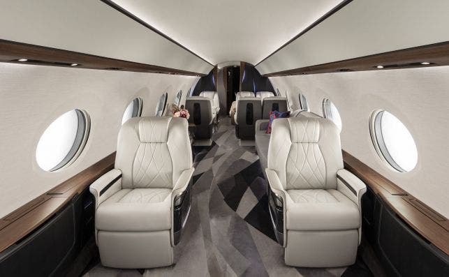 Gulfstream G700 Cabin Aft View