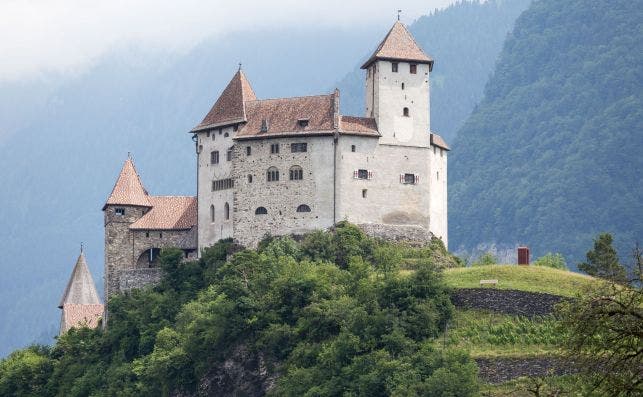 Castillo de Gutenberg in Balzers, Liechtenstein. Foto: Wikimedia Commons.