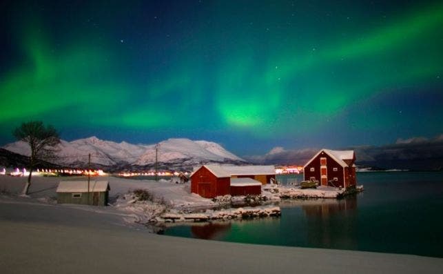 harstad Noruega Aurora Boreal