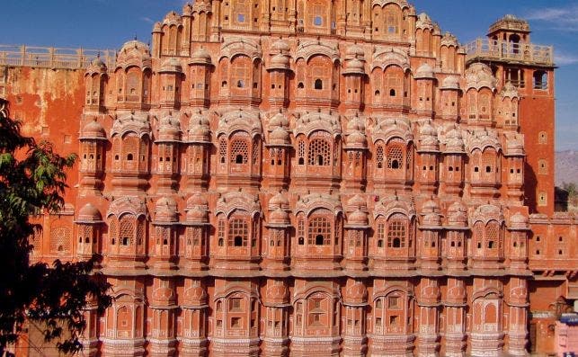 Hawa Mahal, Jaipur. Foto H. Hach Pixabay 