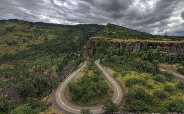 Historic Columbia River Highway. Foto Flickr.
