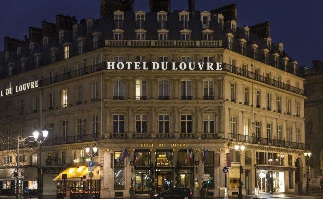 Hotel du Louvre, hoy de la cadena Hyatt. Foto Wikipedia.