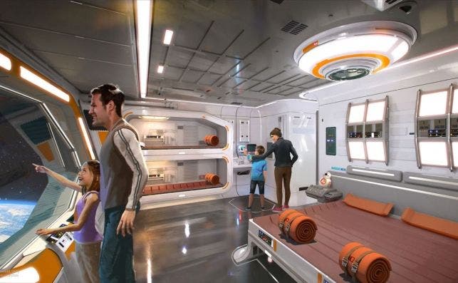 Habitaciones en el Hotel de Star Wars