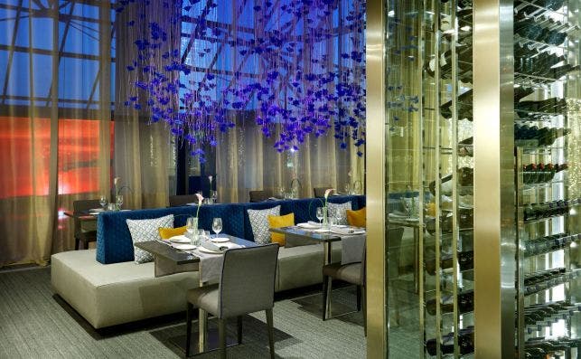 El restaurante . Foto. Hyatt Regency Barcelona Tower