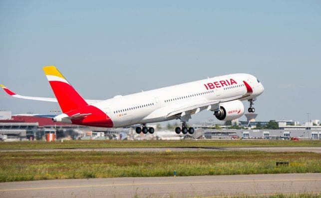 El A350-900 es el aviÃ³n que estÃ¡ protagonizando la expansiÃ³n de Iberia por LatinoamÃ©rica.