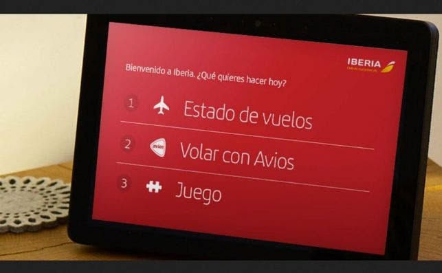 Iberia se suma a las aerolÃ­neas que usan Alexa para informar de sus vuelos.