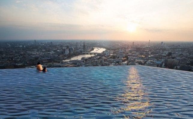 Infinity London. Foto Compass Pools.