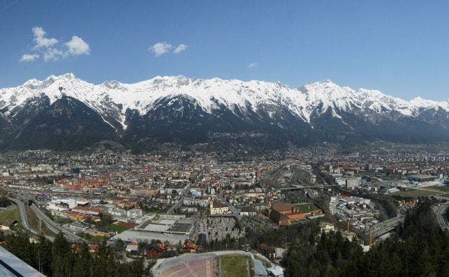 Innsbruck Panorama Nordkette