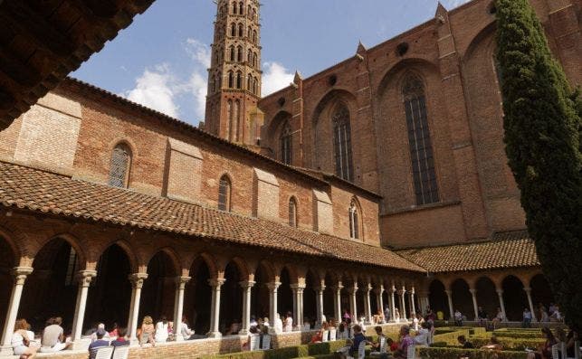 El claustro del convento de los Jacobins. Foto: Patrice NIN.